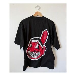 Crisp Cleveland Indians Graphic Tee – Black – Size Large – NWT